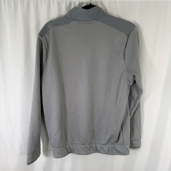 Under Armour Sweater Men's Small grey Pullover 1/4 Zip Long Sleeve Storm - Picture 9 of 12